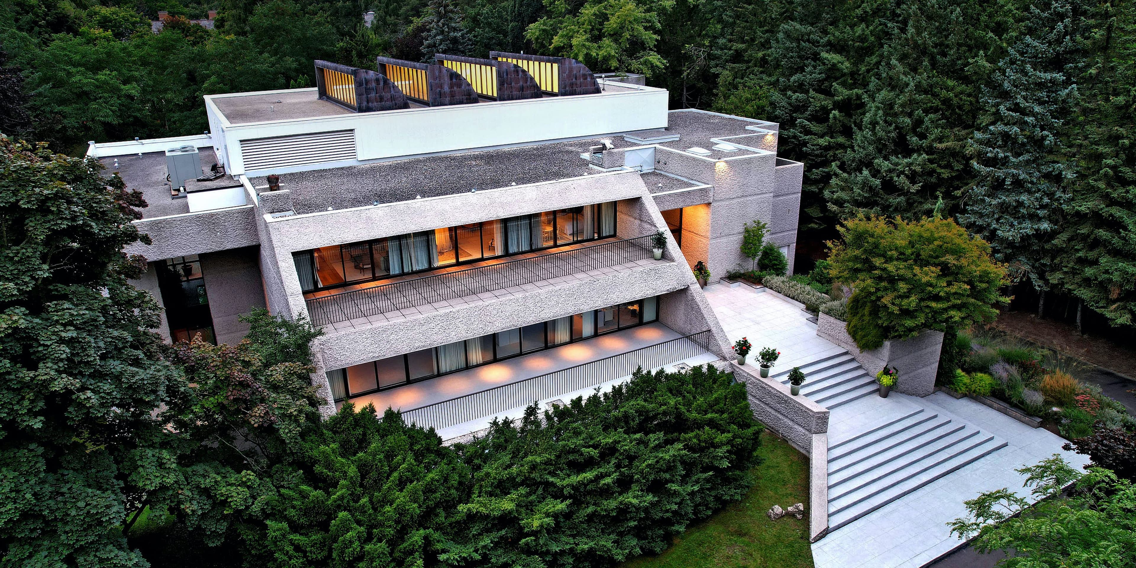 For $28 million you can buy this concrete palace built by the founder of Canadian Tire