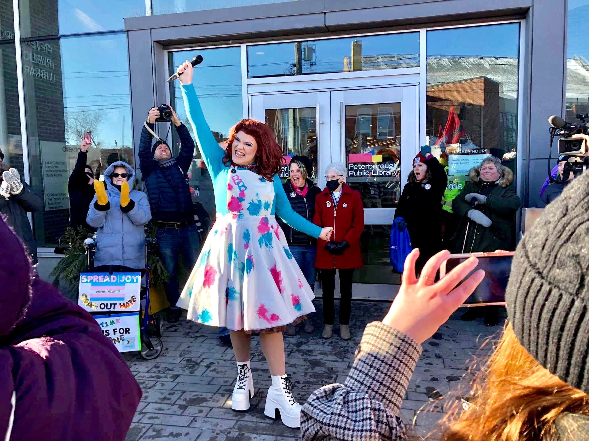 Far-right religious groups protest my drag storytime events. Here’s why I won’t stop.