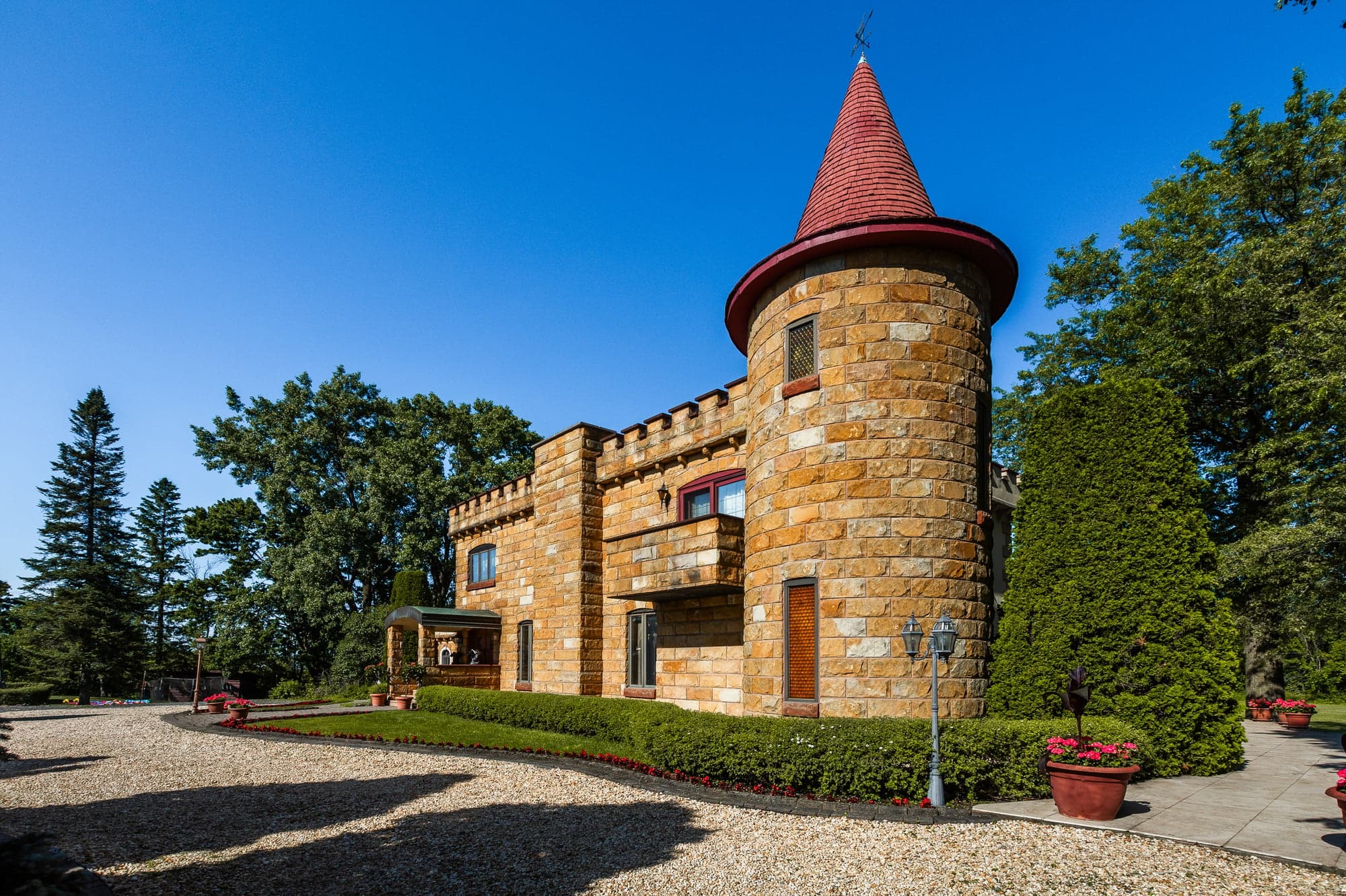 A car dealer built a medieval-style castle in Quebec—and it's on the market for $1.8 million
