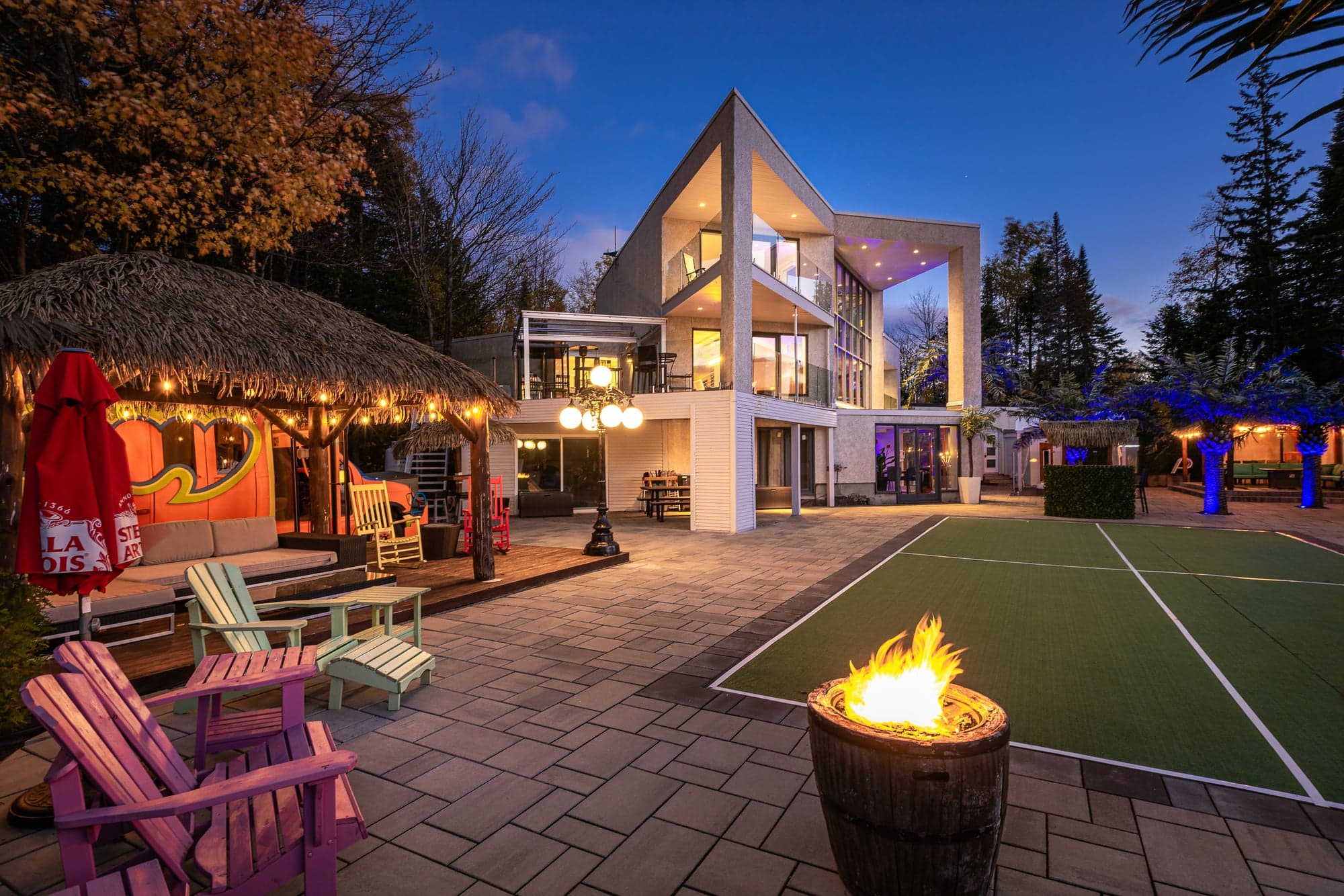 An entrepreneur created a tropical paradise in Quebec