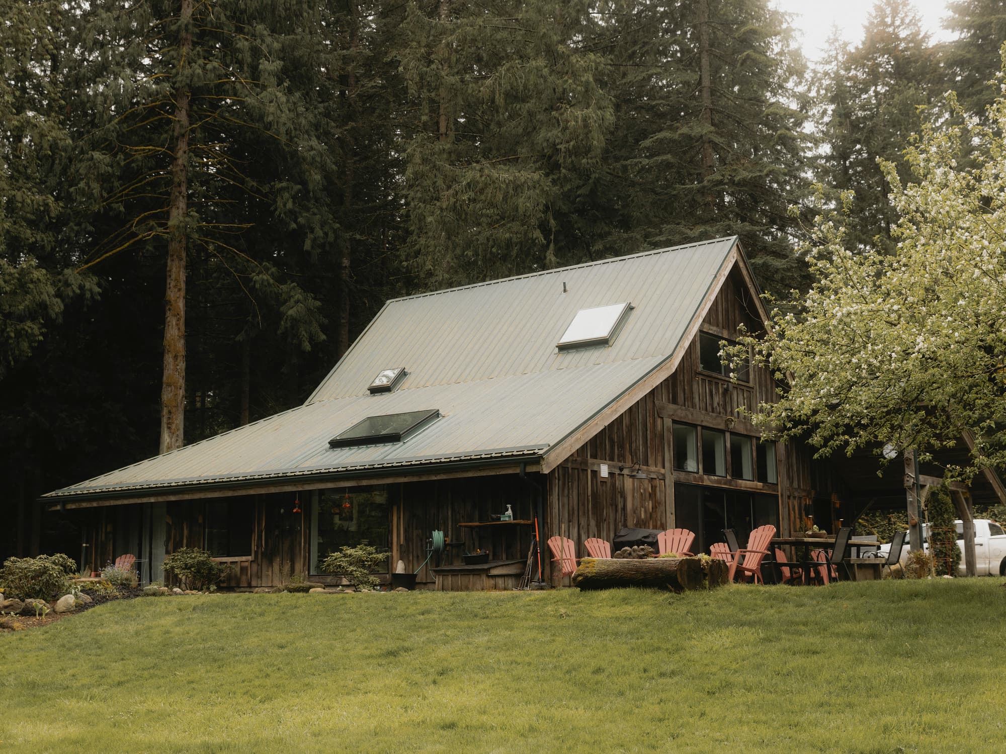 A Woodland Chalet on Vancouver Island