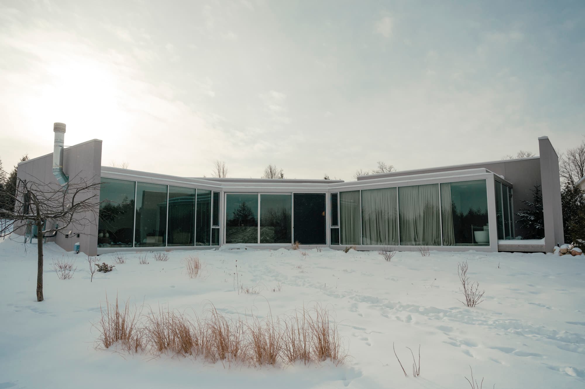 Inside a Glassy Fortress in Ontario Farm Country