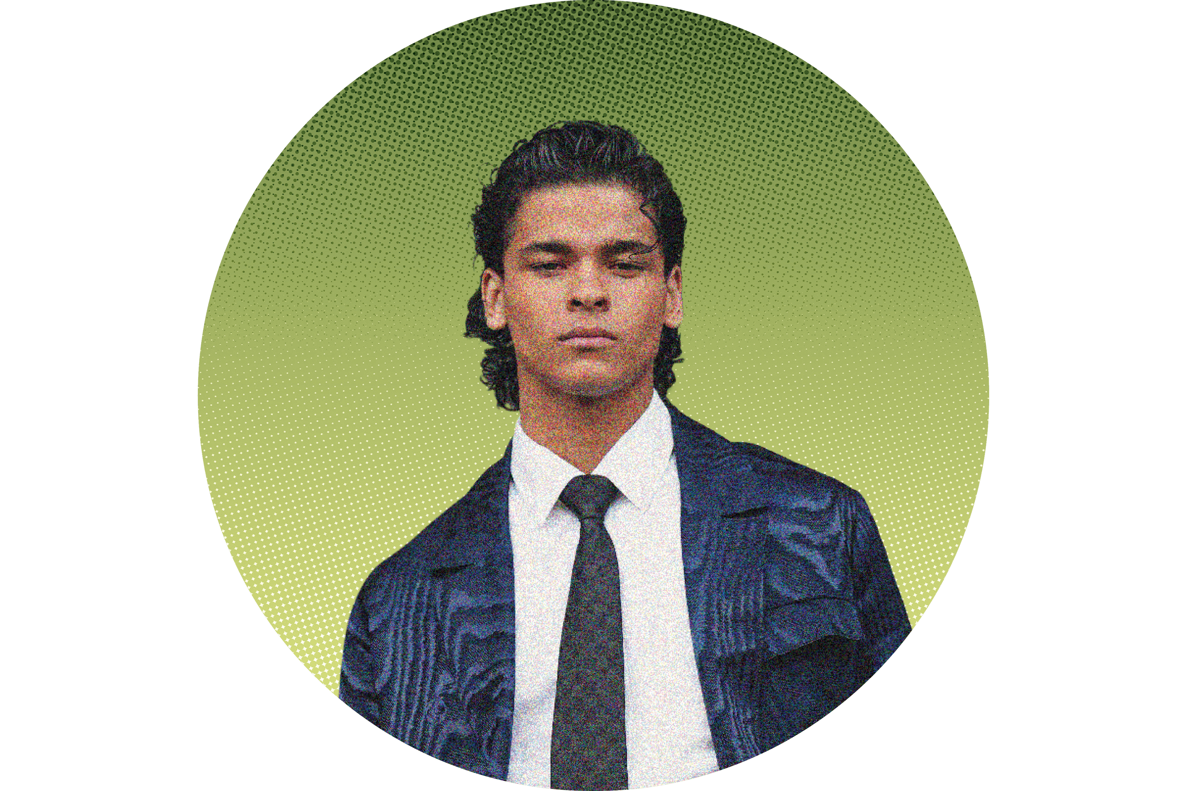D'Pharoah Woon-a-Tai in a suit and tie