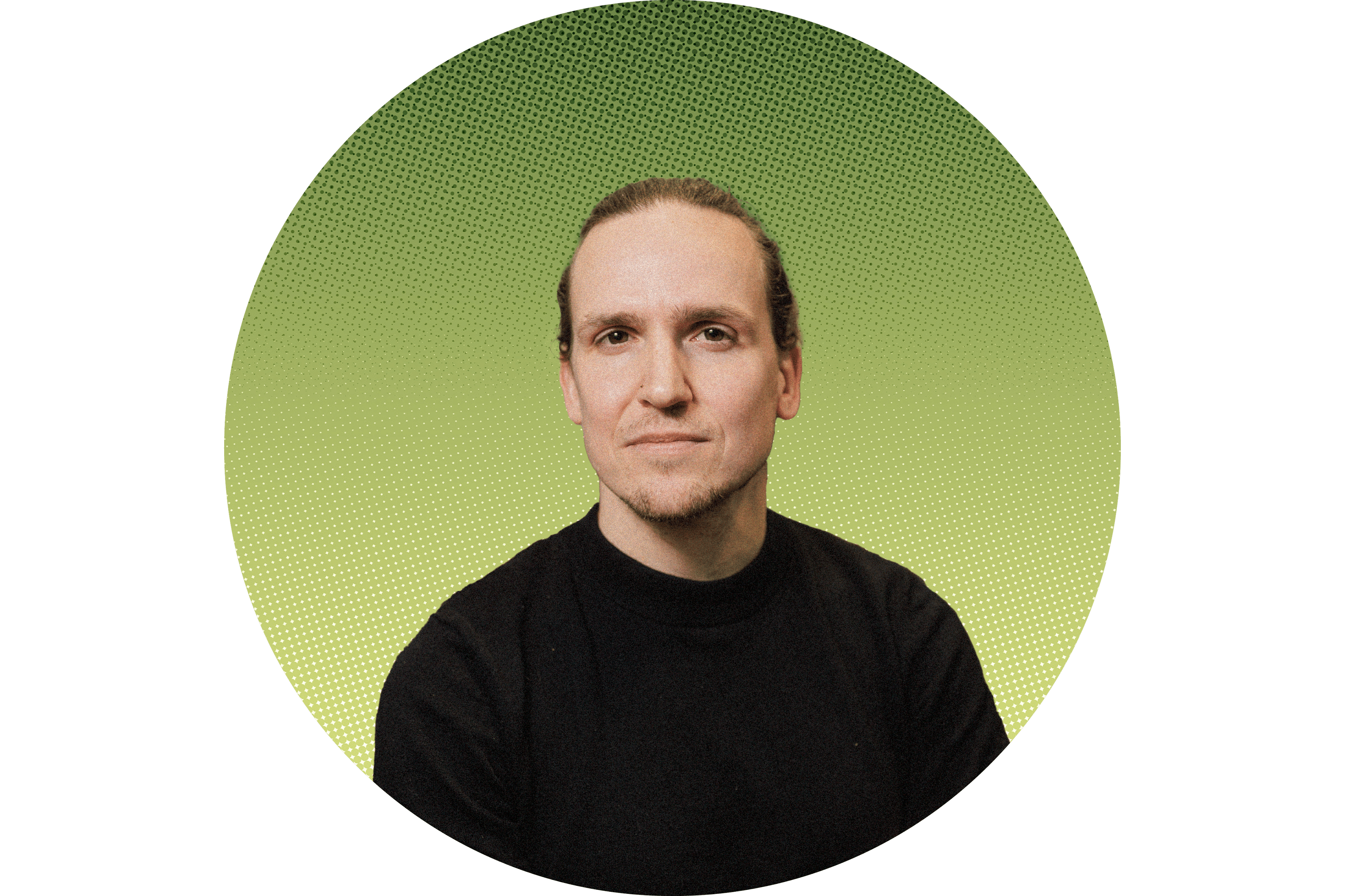 Simon Poulin in a black shirt