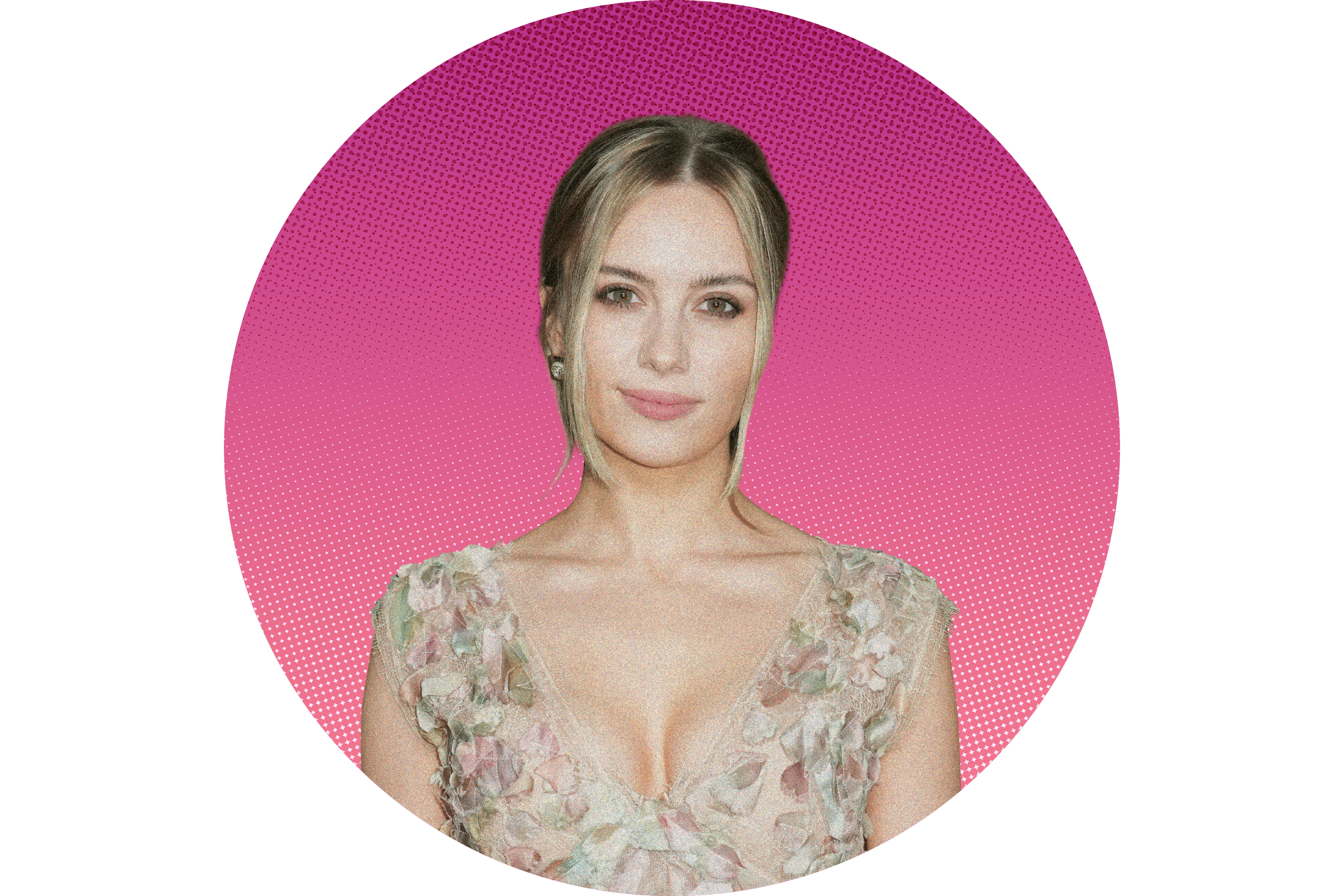 Anna Weyant in an evening gown
