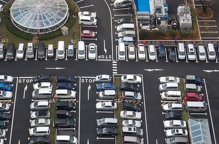 parking lot Tokyo