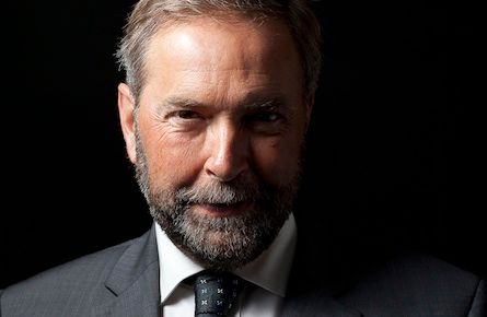 TORONTO, ON &#8211; AUGUST 22nd, 2012 &#8211; New Democratic Party Leader Thomas Mulcair.