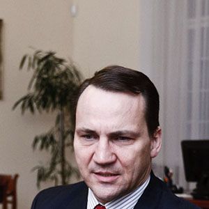 Polish Foreign Minister Radoslaw Sikorski Visits Prague