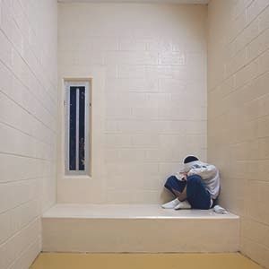 A juvenile in solitary confinement. (Richard Ross/www.juvenile-in-justice.com)