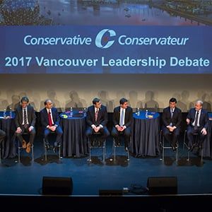 Candidates Participate In The Federal Conservative Leadership Debate