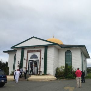 The mosque on Logy Bay Road in St. John&#8217;s, Newfoundland. (Adam Walsh/CBC)