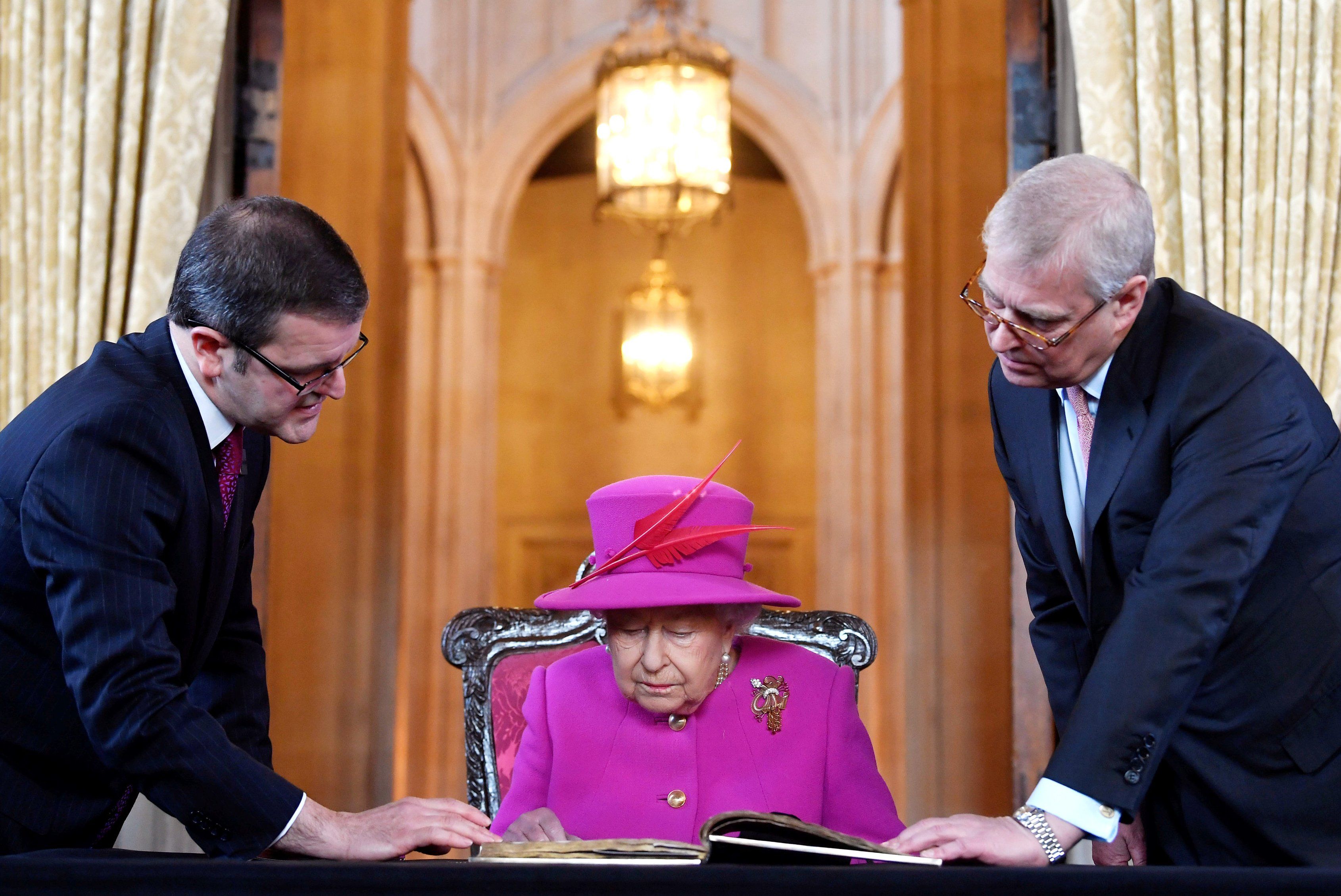 The Queen And The Duke Of York Visit The Honourable Society Of Lincoln&#8217;s Inn