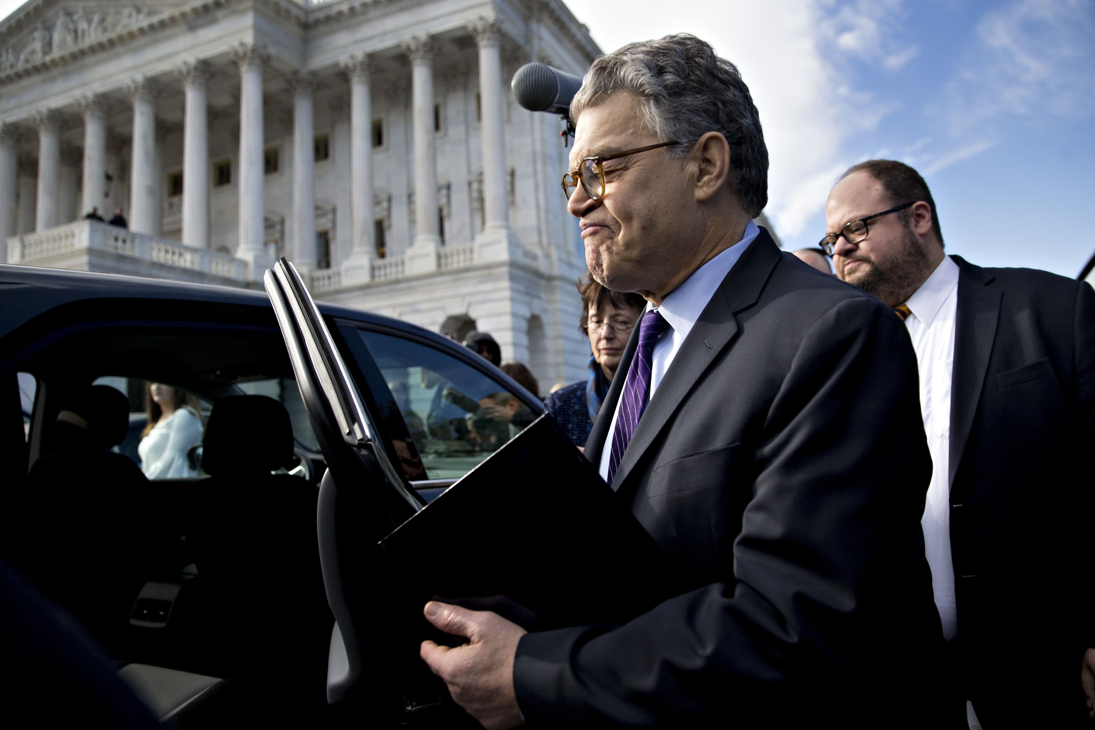 Senator Franken Quits Senate Amid Turmoil Over Misconduct Allegations