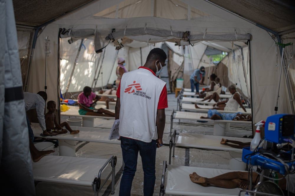 Réponse MSF à l&#8217;Urgence Choléra 2022