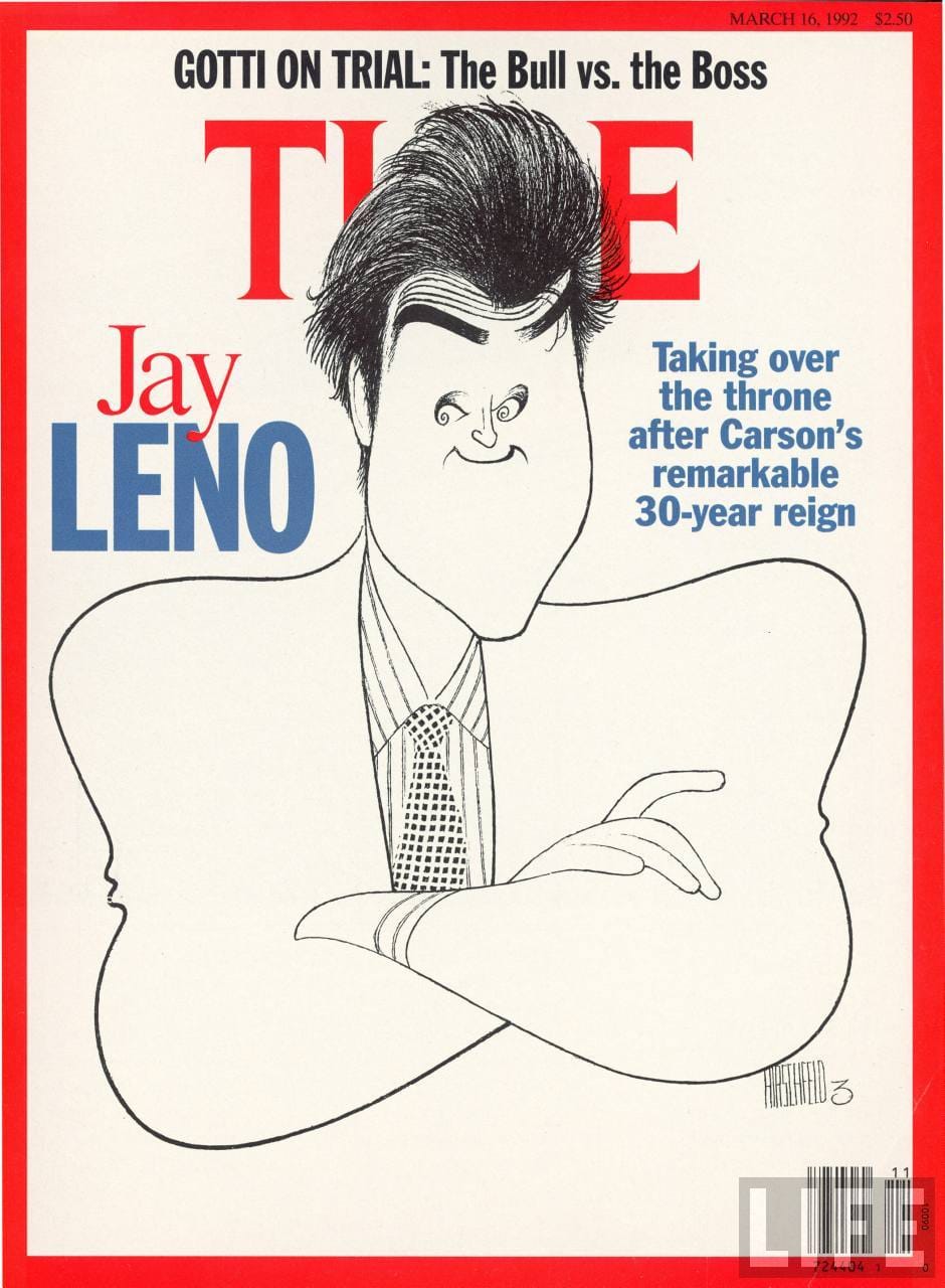 Remember when the big-chinned guy was taking over a talk show on NBC?