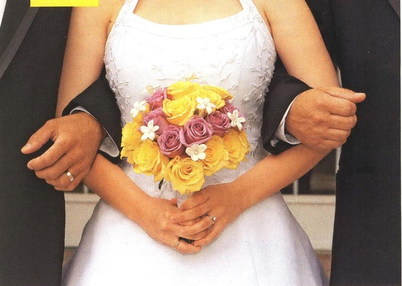 bride two dads