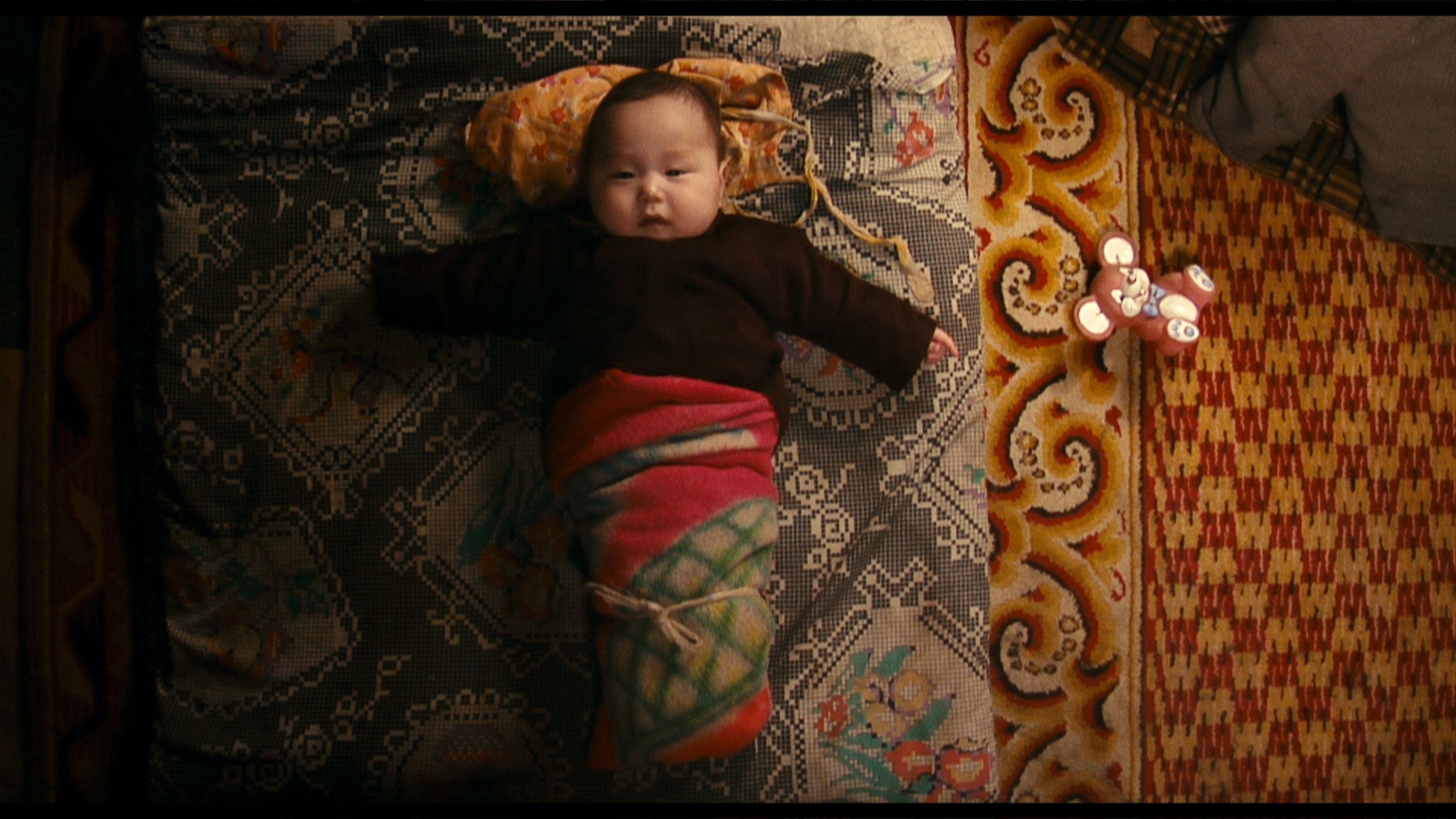 A Mongolian child in 'Babies'