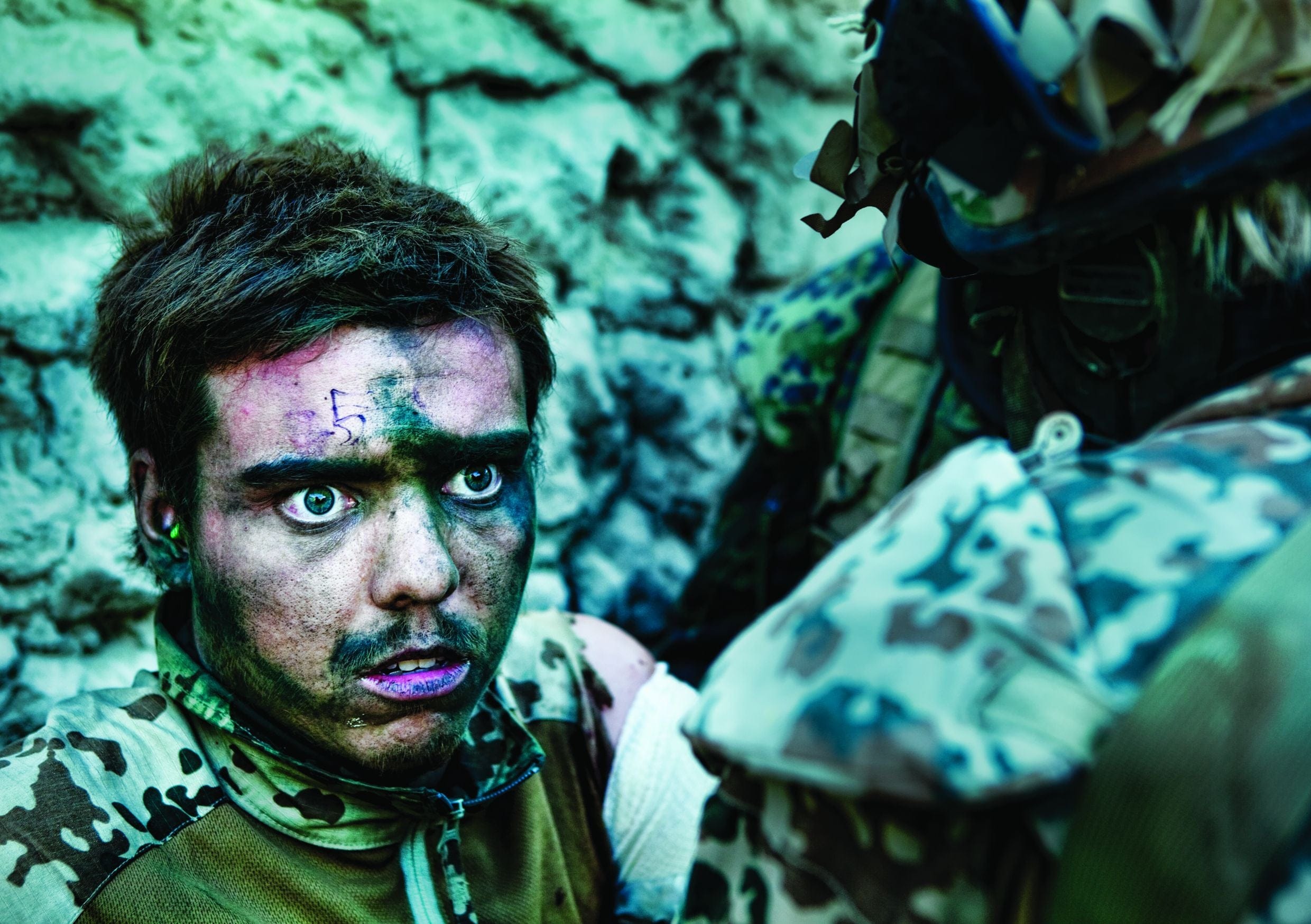 A Danish solidier in Afghanistan in 'Armadillo'