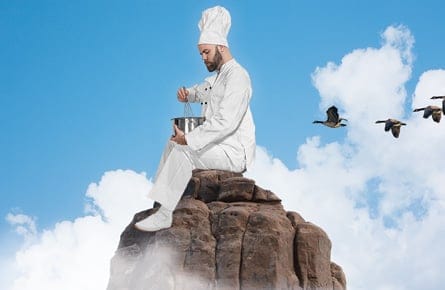High-up culinary disasters