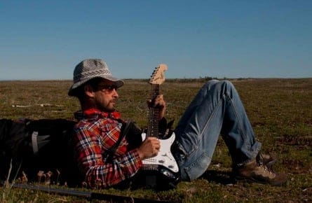Sam Roberts camping