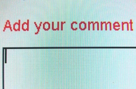 Comments