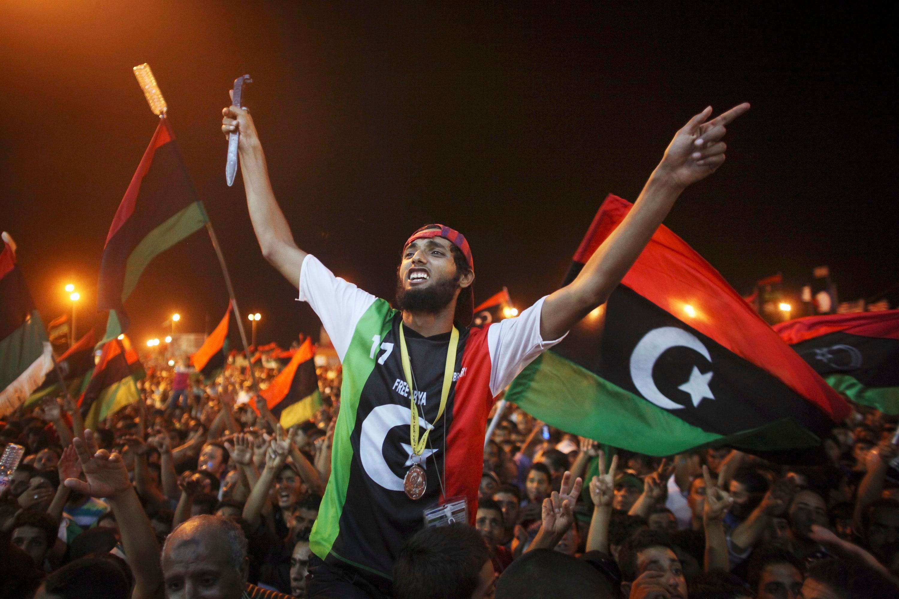 Celebrations in Libya