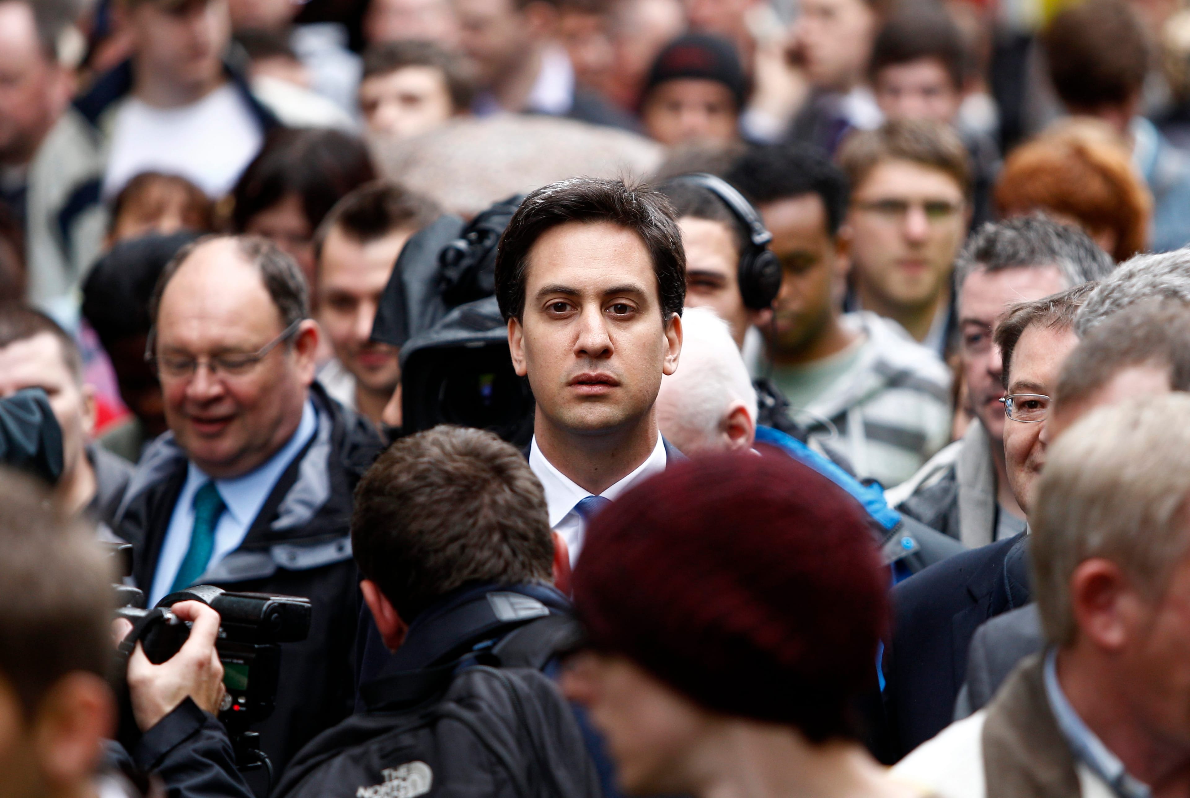 Miliband tours a shaken Manchester