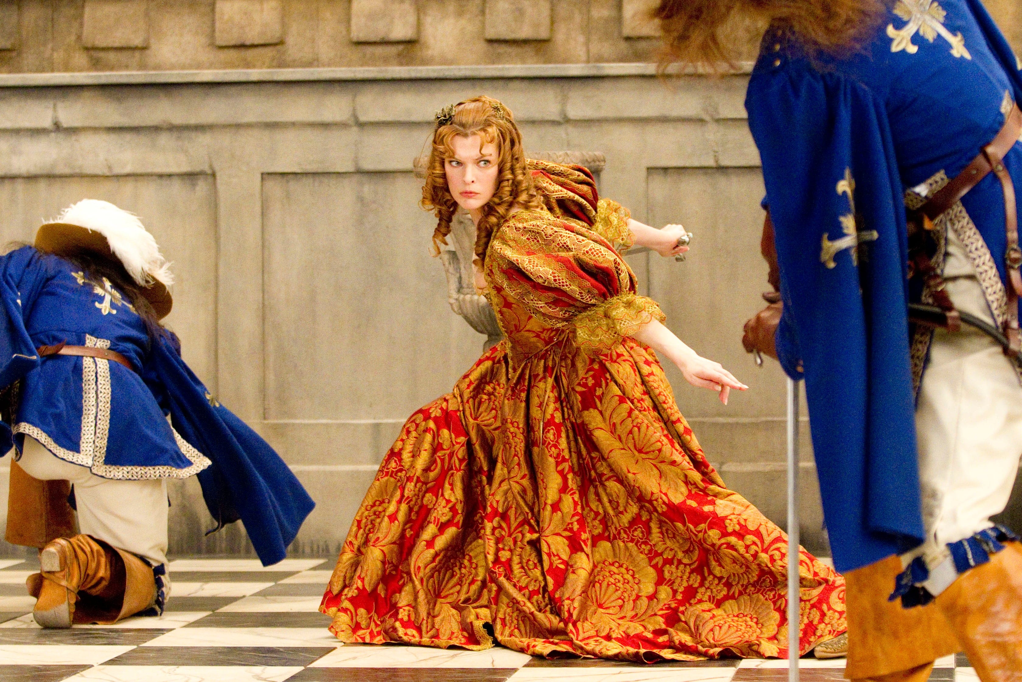 Milla Jovovich in 'The Three Muskateers'
