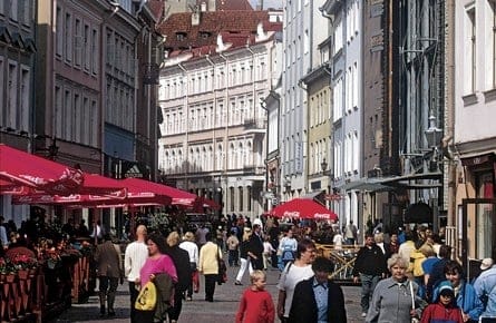 Tallinn (Estonia), Shopping Street Harju