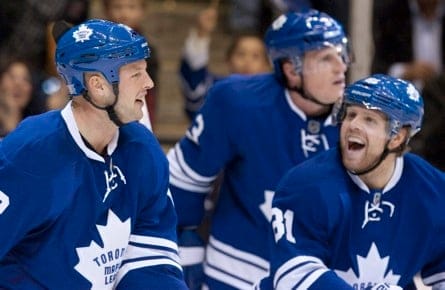 Tim Connolly; Phil Kessel; Dion Phaneuf