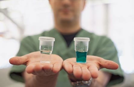 Painless gum disease testing