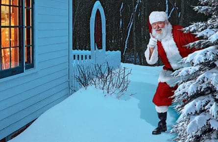 How exactly does Santa know I’m sleeping?