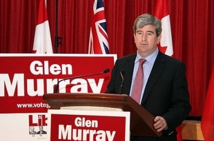 Minister Glen Murray. By Shaun Merritt on Flickr.