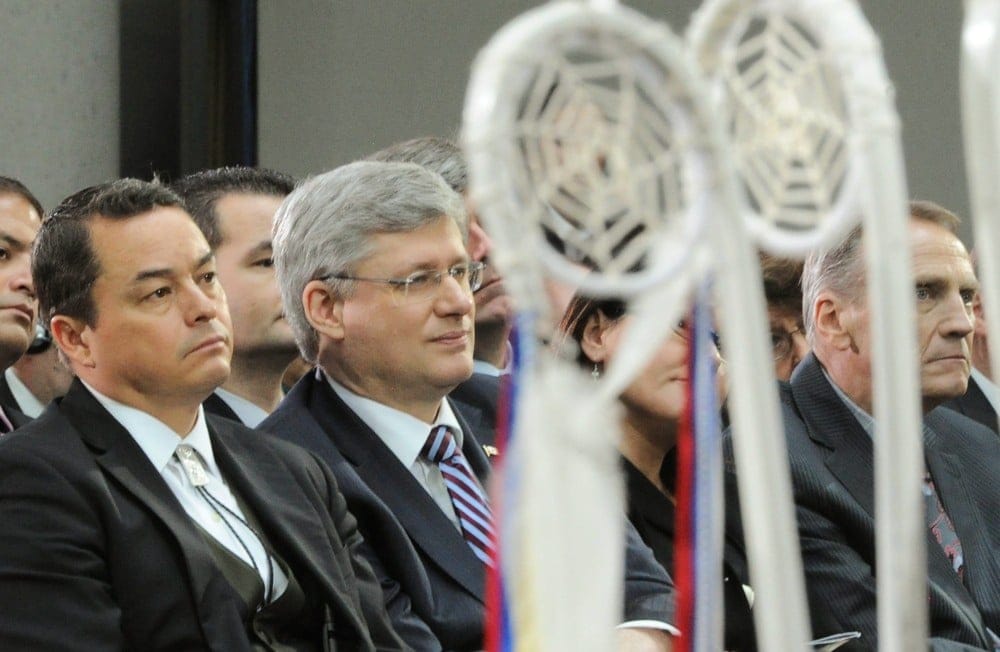 Stephen Harper, Shawn Atleo