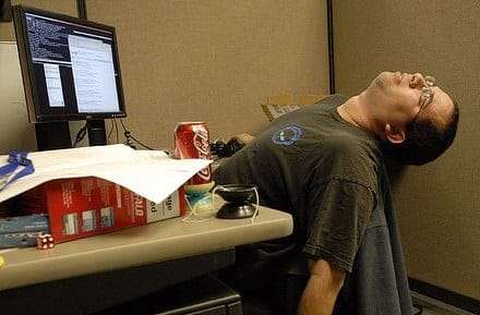 A long night at work. By star5112 on Flickr.