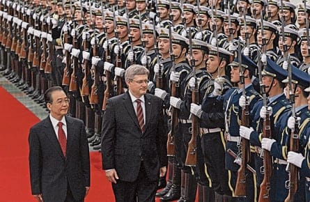 Canadian Prime Minister Stephen Harper Visits China