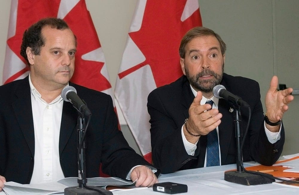Thomas Mulcair, Brian Topp