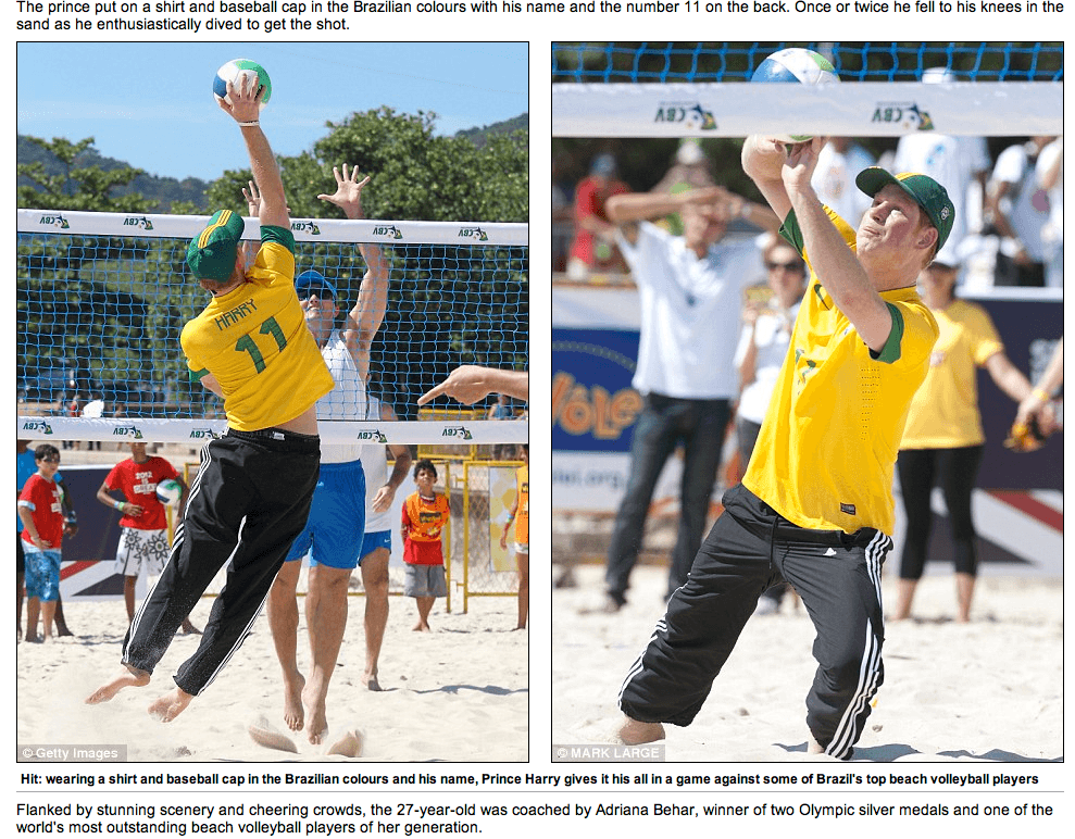 Courtesy the Daily Mail