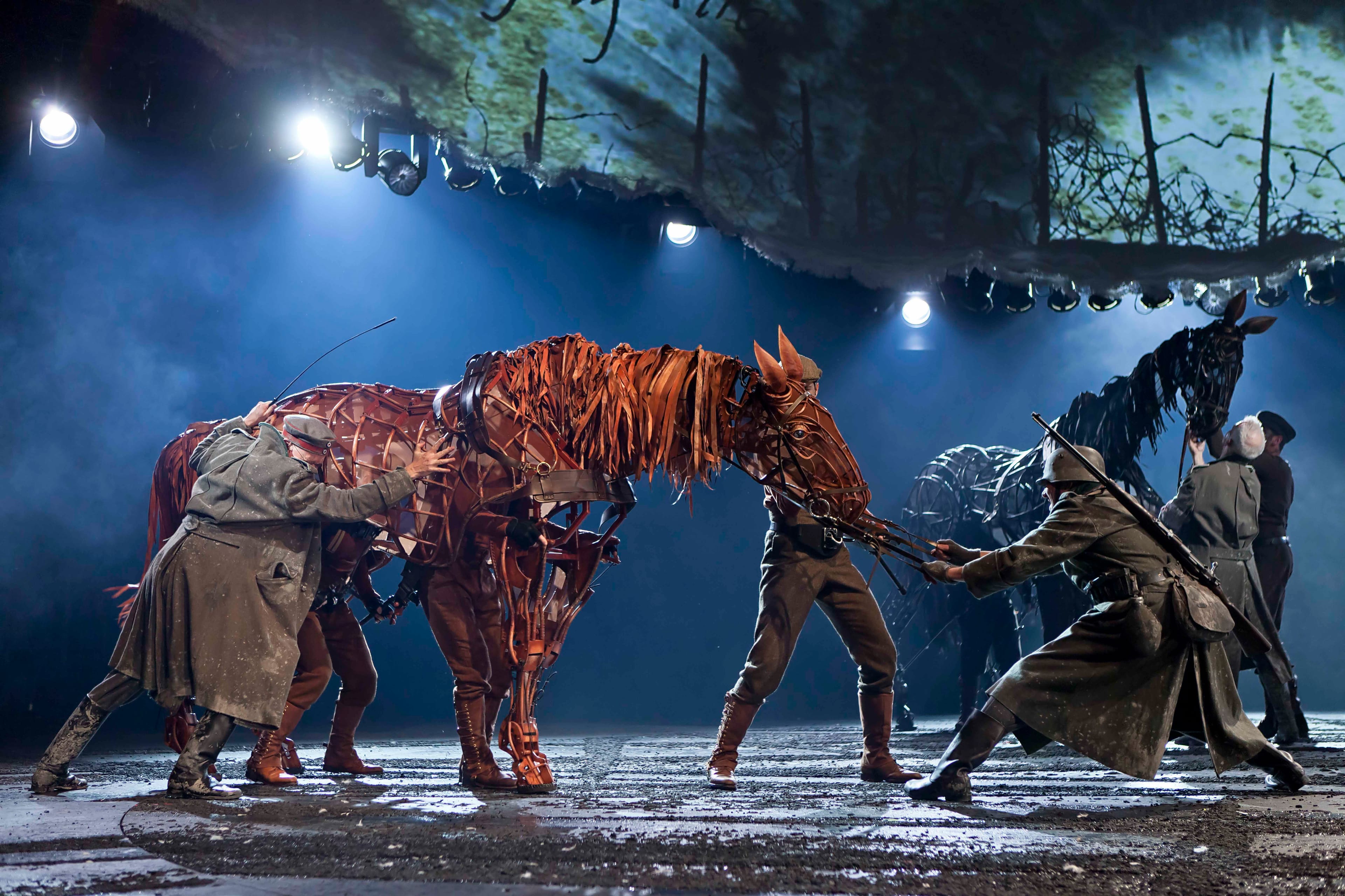 A scene from the Toronto production of 'War Horse'