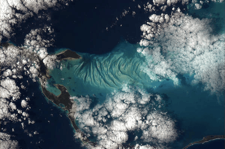 Hadfield view of the Bahamas