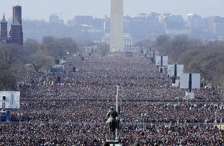 Inauguration Turnout