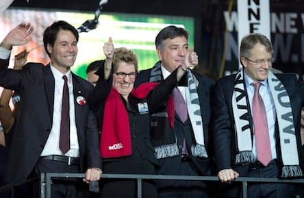 Kathleen Wynne; Gerard Kennedy; Eric Hoskins; Charles Sousa