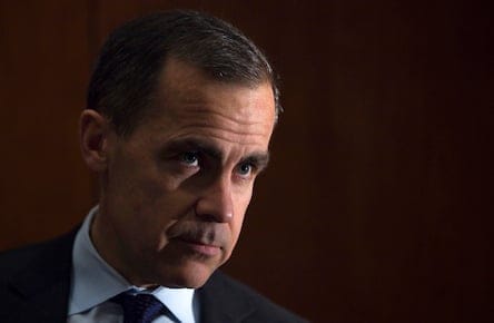 Bank of Canada Governor Carney speaks during a news conference after a Financial Stability Board plenary meeting in Zurich
