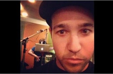 A selfie from Fall Out Boy on Twitter