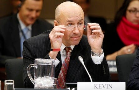 Canada's Parliamentary Budget Officer Page waits to testify in Ottawa