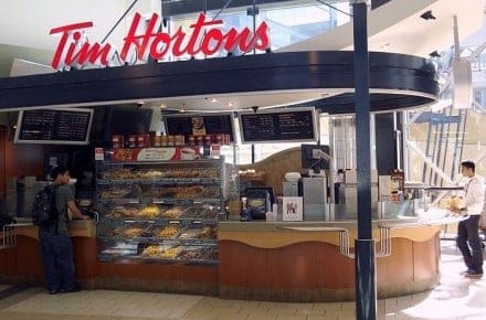 An Edmonton Tim Hortons markyeg/Flickr