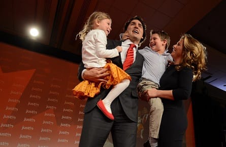 Justin Trudeau Sophie Gregoire Xavier Ella-Grace