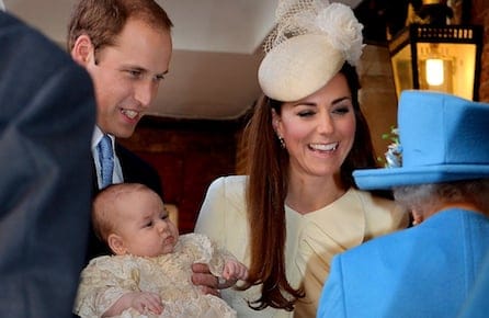 APTOPIX Britain Prince George