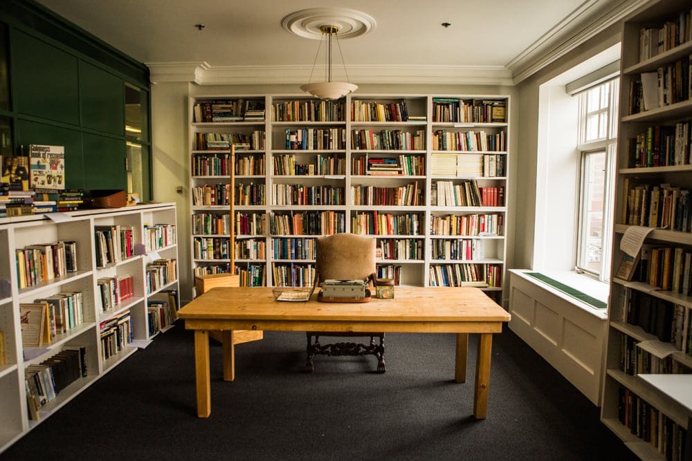 The Mordecai Richler Reading Room at Concordia University.