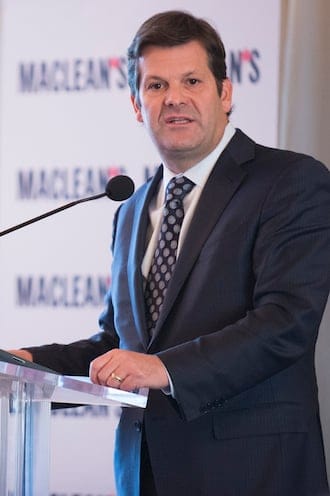 Bombardier president and CEO Pierre Beaudoin
